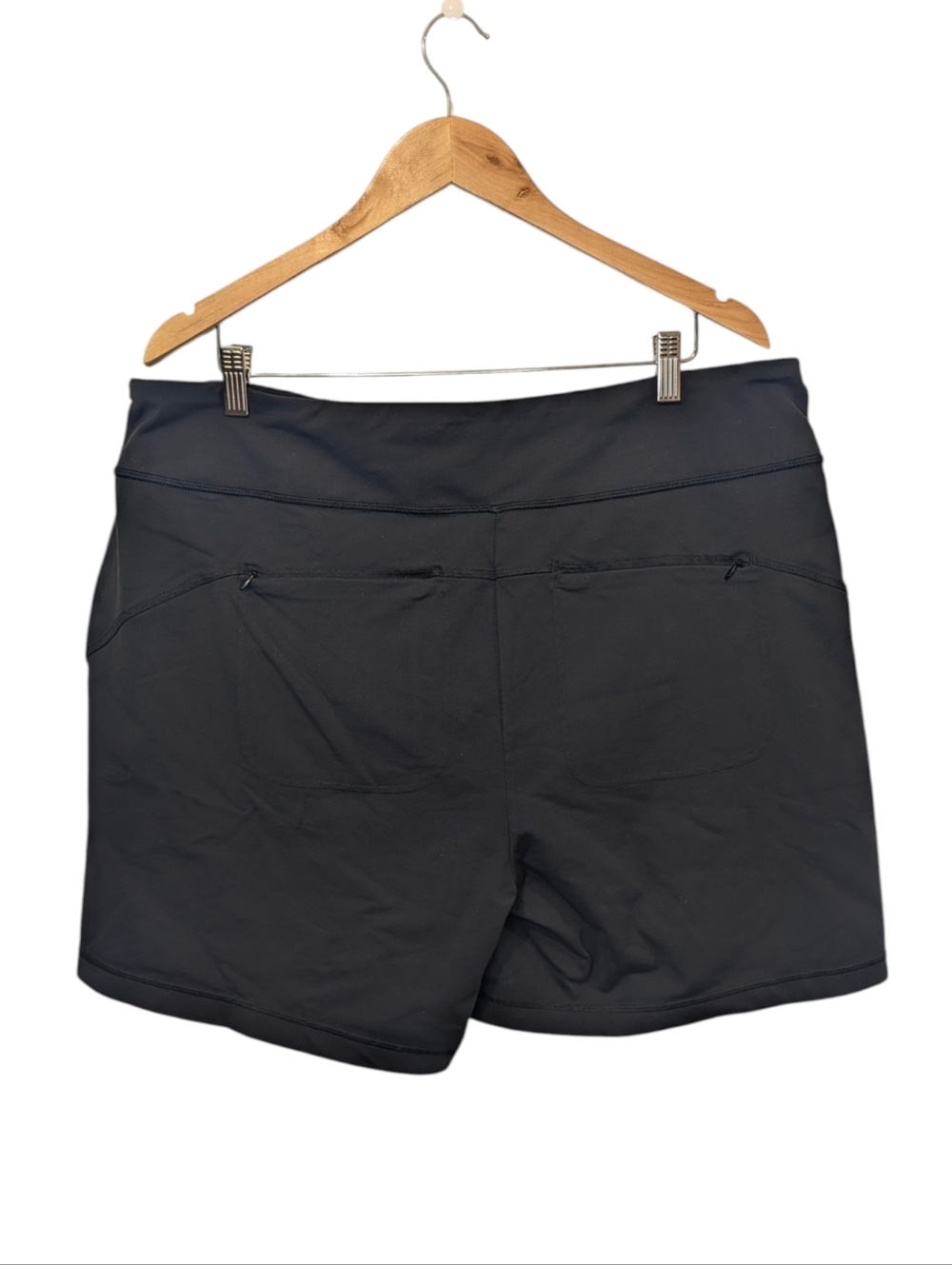 Duluth Trading Co Black Athletic Stretch Shorts Size XXL - Picture 2 of 7
